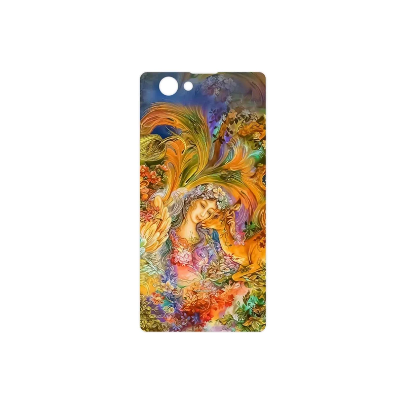 برچسب پوششی ماهوت مدل Persian miniature 3 مناسب برای گوشی موبایل سونی Xperia Z1 Compact