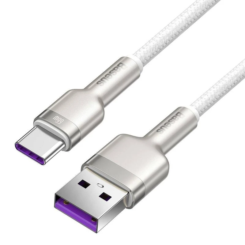 کابل تبدیل USB به USB-C باسئوس مدل CAKF000201 66W طول 2 متر