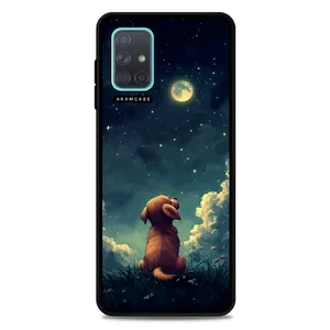 AKAM AMC-WSGA71-DOGS-8 Cover For Samsung Galaxy A71
