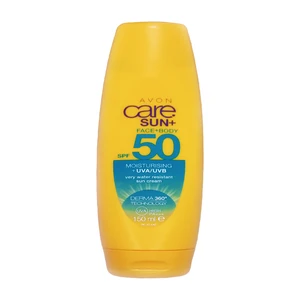 کرم ضد آفتاب بدون رنگ آون SPF 50 مدل Face &amp; Body Care مناسب برای انواع پوست حجم 150 میلی‌لیتر