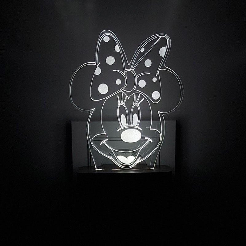 چراغ خواب اتاق کودک طرح میکی موس مدل دیواری