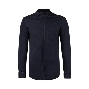 پیراهن آستین بلند مردانه بادی اسپینر مدل 03980094 کد 1 رنگ ذغالی