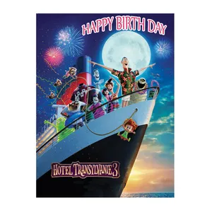 بنر تولد طرح هتل ترانسیلوانیا