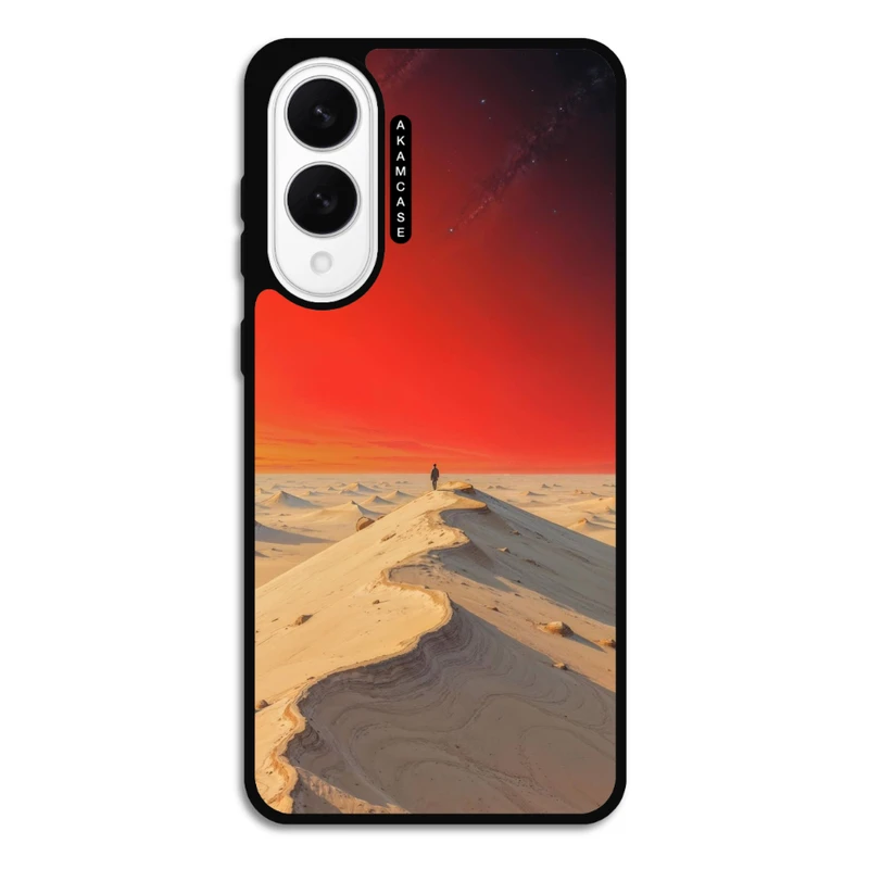 کاور آکام مدل AMC-WSGS25E-DESERT-2 مناسب برای گوشی موبایل سامسونگ Galaxy S25 Edge