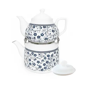 ست کتری و قوری آراهوم مدل دنی 003 گنجایش کتری 2.4 لیتر گنجایش قوری 0.8 لیتر