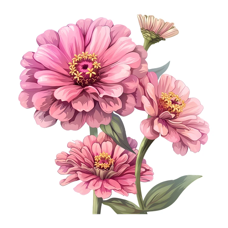 استیکر پارچه و لباس پاد آفرین مدل کارتونی طرح گل کد S3960