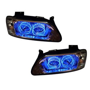 نقد و بررسی چراغ جلو خودرو گروه پژوهش صنعت مدرن مدل 3D مولتی کالر مناسب برای پراید 131 بسته دو عددی توسط خریداران