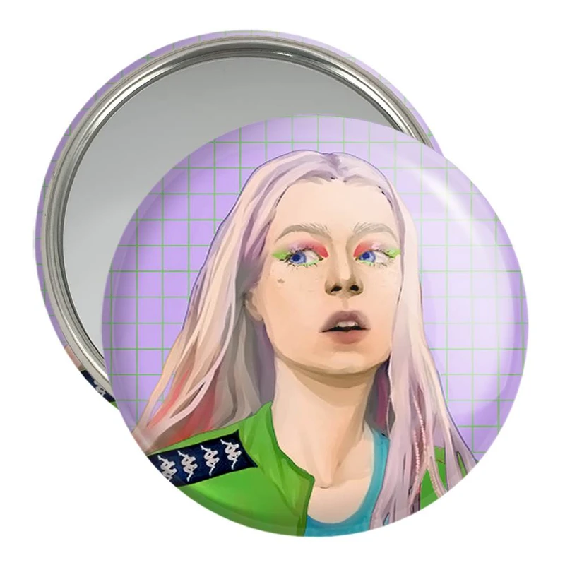 آینه جیبی خندالو مدل جولز وان سریال سرخوشی Euphoria‎  کد 13780