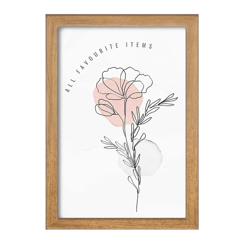 تابلو خندالو مدل دکوراتیو (decorative) کد F1545