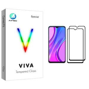 Junbo Viva Glass Screen Protector For Xiaomi Redmi 9 Pack Of 2