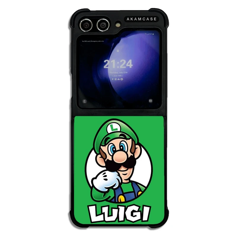 کاور آکام مدل AMC-WSGZFLIP5-SUPER MARIO13 مناسب برای گوشی موبایل سامسونگ Galaxy Z Flip 5