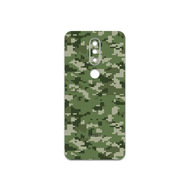 برچسب پوششی ماهوت مدل Army-Green-Pixel مناسب برای گوشی موبایل نوکیا 6.1 Plus