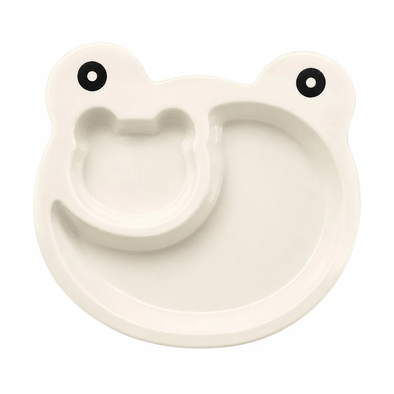 بشقاب کودک مرسه مدل قورباغه