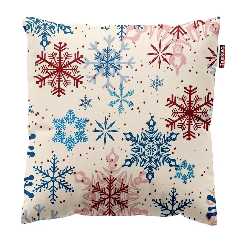 کوسن پاد آفرین طرح کریسمس کد 2708 سایز 30*30 سانتی متر