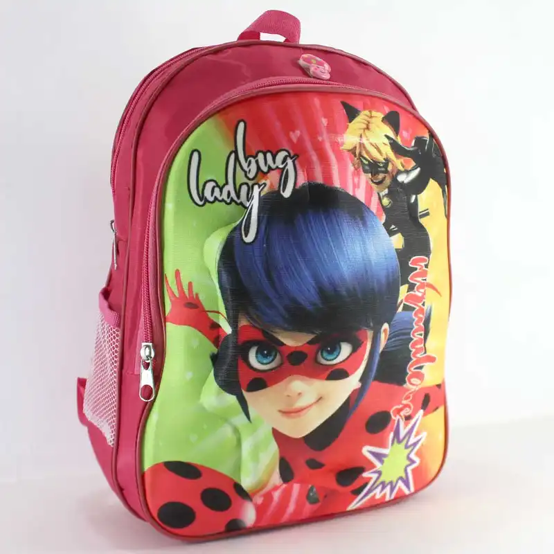 کوله پشتی مدل دختر کفشدوزکی کد mos3-2