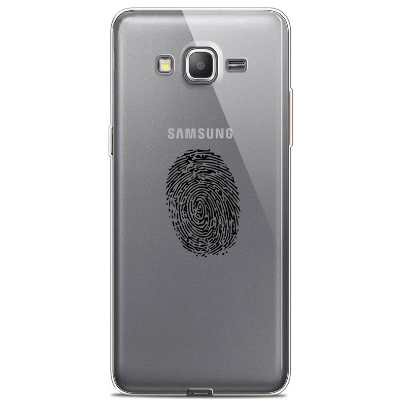 کاور مگافون طرح اثر انگشت مدل C62-B مناسب برای گوشی موبایل سامسونگ Galaxy J7 2015 / J7 Core