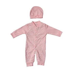 ست سرهمی و کلاه نوزادی مدل Aramis  کد 1