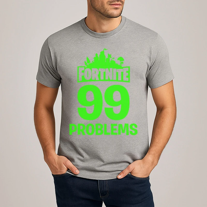 تیشرت آستین کوتاه مردانه طرح 99 کد F31