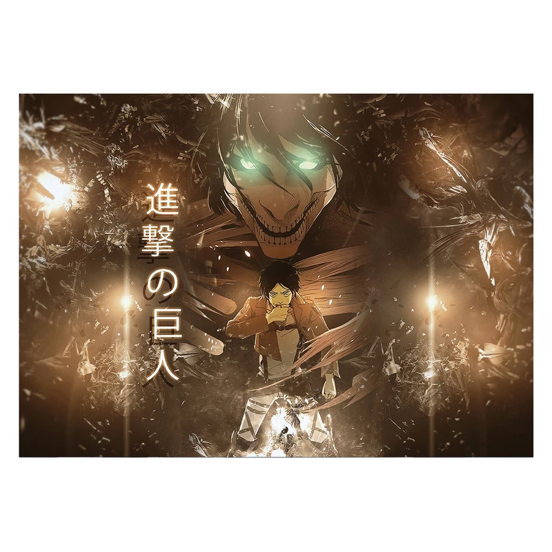پوستر طرح حمله به تایتان کد Attack On Titan-0391
