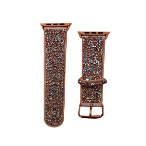  بند سواروسکی مدل CrystalLine کد SW02 مناسب برای اپل واچ 42/44/45 میلی متری