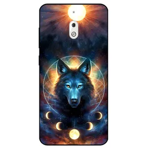 Megafone Wolf and Moon 8006 Cover For Nokia 2.1