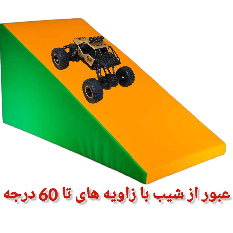 ماشین بازی کنترلی مدل آفرود قدرتی دو دیفرانسیل 4WD
