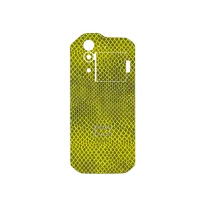 MAHOOT Yellow Snake Skin Cover Sticker for CAT S60