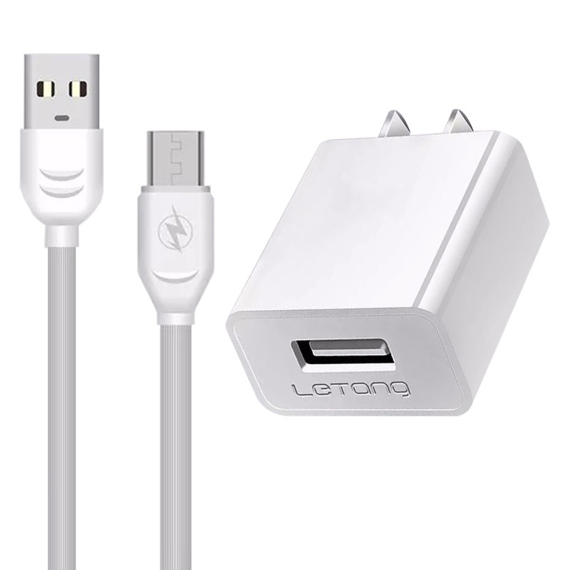 شارژر دیواری لیتانگ مدل LT-TZ-02 به همراه کابل MicroUSB