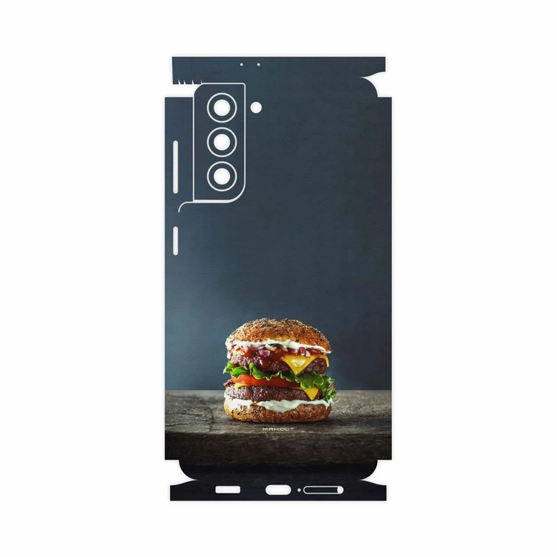 برچسب پوششی ماهوت مدل Hamburger-FullSkin مناسب برای گوشی موبایل سامسونگ Galaxy S21 5G