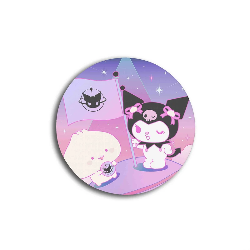 زیر لیوانی مدل کرومی کیوت کد kuromi 291