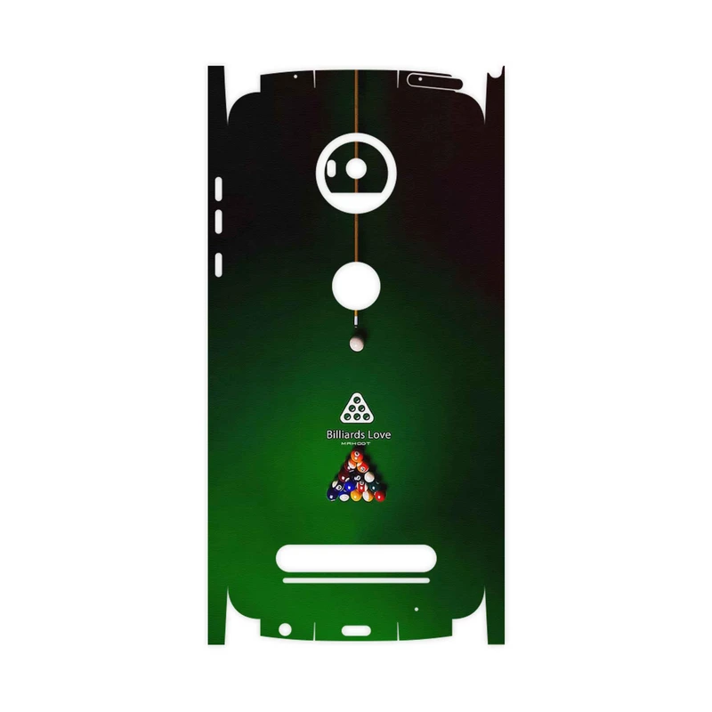 برچسب پوششی ماهوت مدل Pool Billiards Pro-FullSkin مناسب برای گوشی موبایل موتورولا Moto Z2 Play