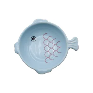 ظرف آب و غذا سگ و گربه ژوانیت مدل کنسروخوری ماهی کد 01