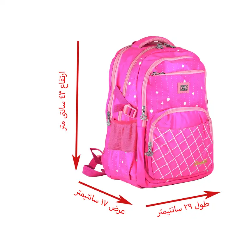 کوله پشتی  طرح زنبوری کد 1