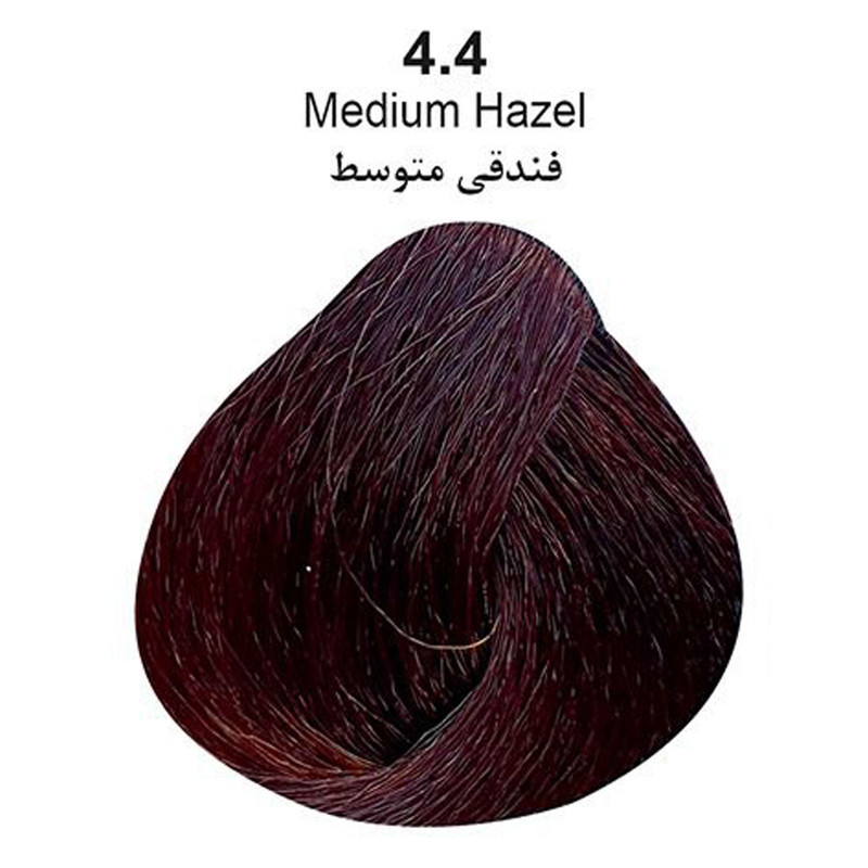 رنگ مو پولو بیوتی شماره 4.4 حجم 100 میلی لیتر رنگ فندقی متوسط