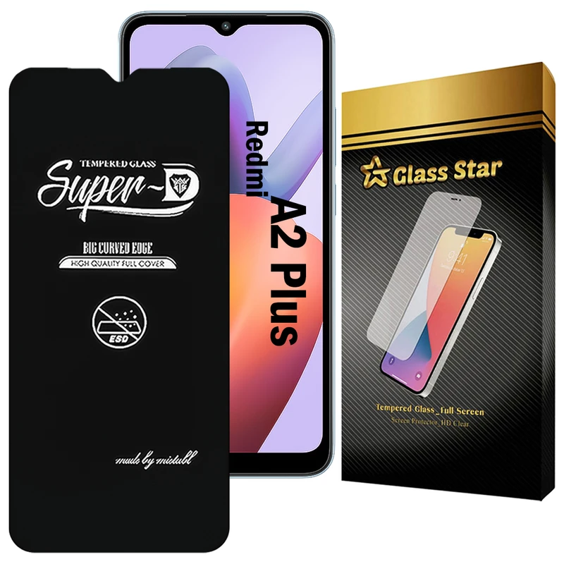 محافظ صفحه نمایش گلس استار مدل SUPERDNS مناسب برای گوشی موبایل شیائومی Redmi A2 Plus