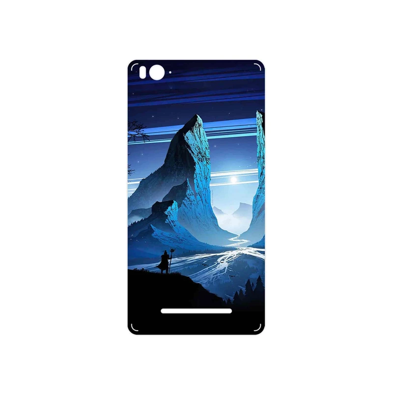 برچسب پوششی ماهوت مدل Blue Mountains Digital Art مناسب برای گوشی موبایل شیائومی Mi 4c