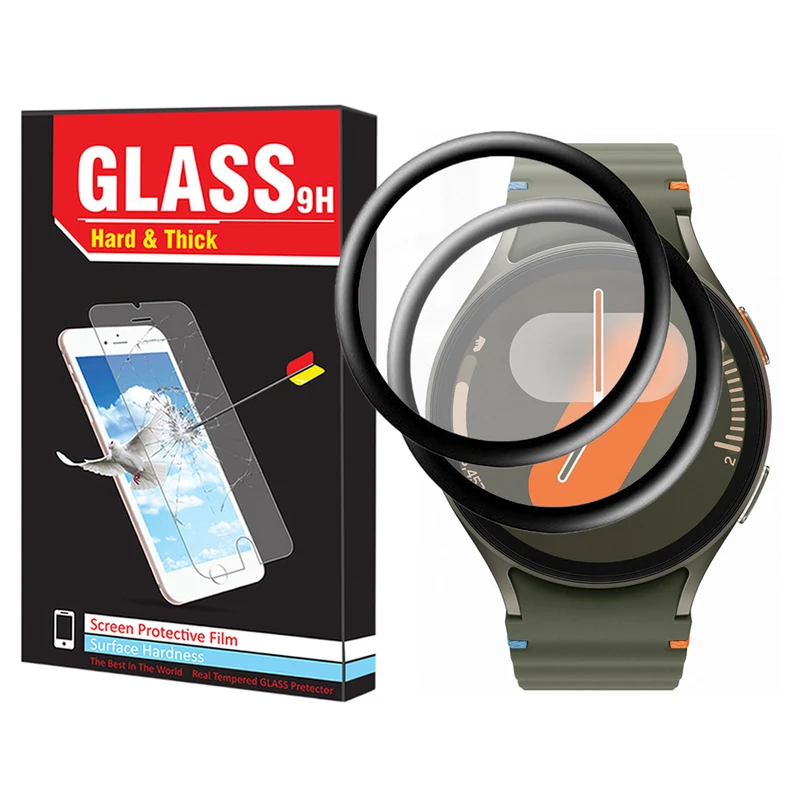 محافظ صفحه نمایش نانو هارد اند تیک مدل Pmma-HT مناسب برای ساعت هوشمند سامسونگ Galaxy Watch 7 44mm بسته دو عددی