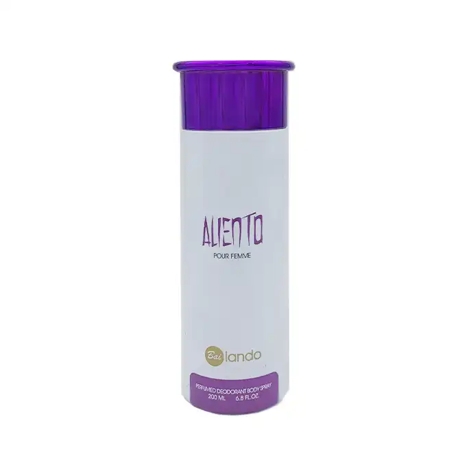 اسپری بدن زنانه بای لندو مدل ALIENTO حجم 200 میلی لیتر