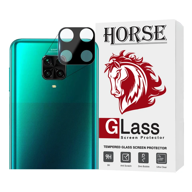 محافظ لنز دوربین هورس مدل LENSFH مناسب برای گوشی موبایل شیائومی Redmi note 9S / Redmi Note 9 Pro / Redmi Note 9 Pro Max
