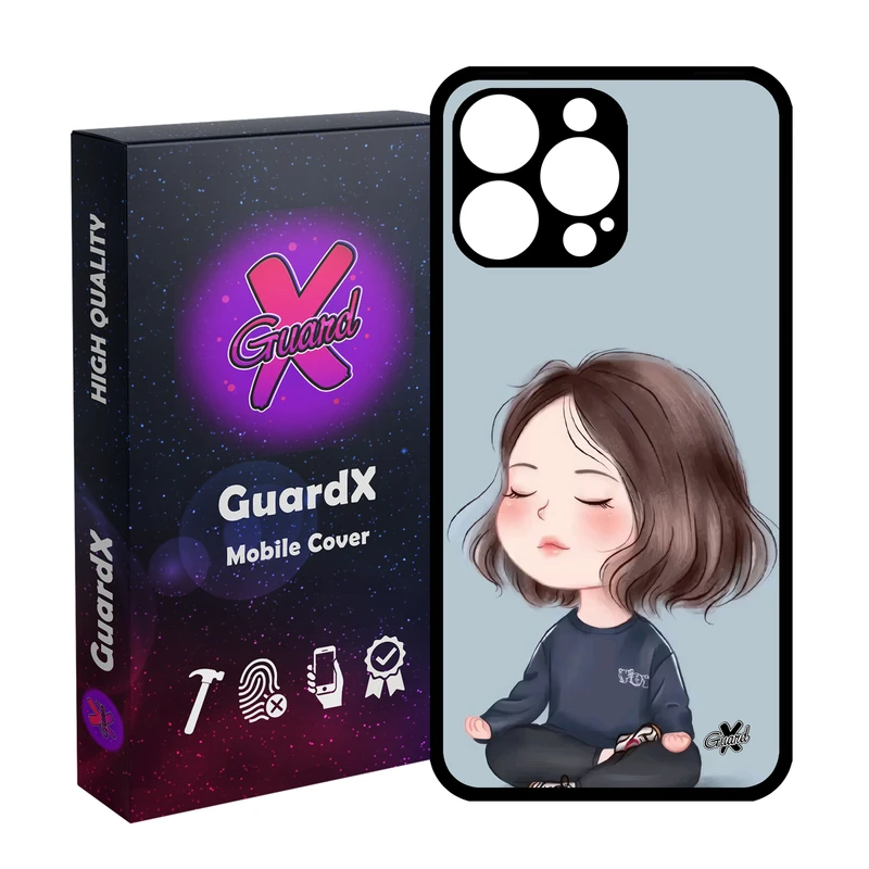 کاور گارد ایکس طرح Girl مدل Glass10665 مناسب برای گوشی موبایل اپل iPhone 14 Pro Max