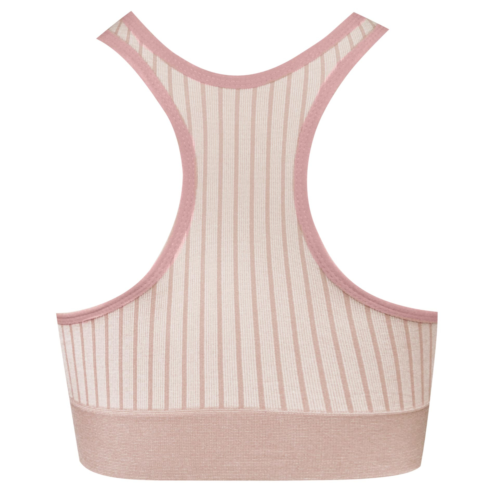 نیم تنه ورزشی زنانه ماییلدا مدل قهرمانی بدون فنر پددار کد 4560 رنگ صورتی روشن