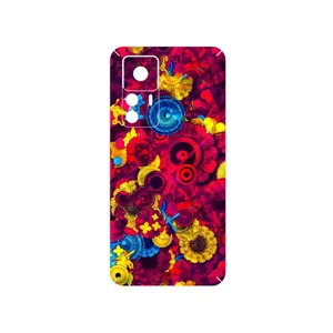 MAHOOT Vector Flower Garden Digital Art Cover Sticker for Xiaomi 12T Pro
