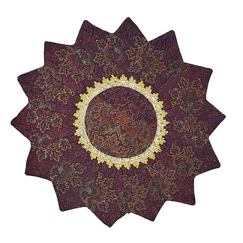 رومیزی ترمه مدل نسترن کد D78