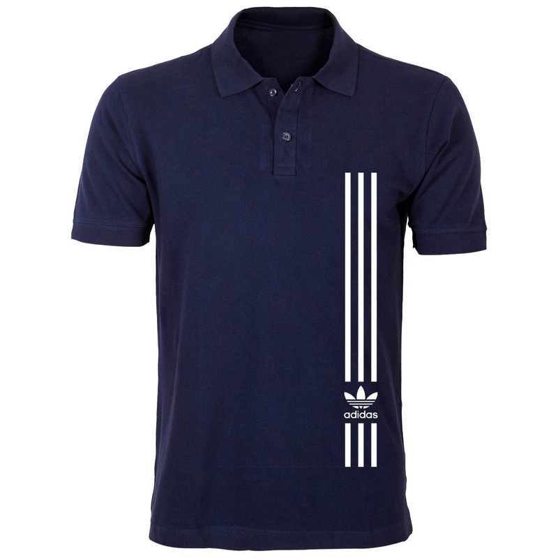 پولوشرت آستین کوتاه مردانه مدل EE92 رنگ سرمه ای