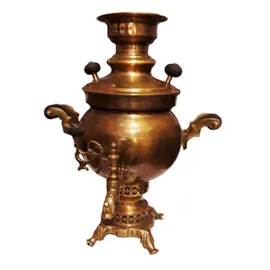 سماور ذغالی برنجی مدل 368