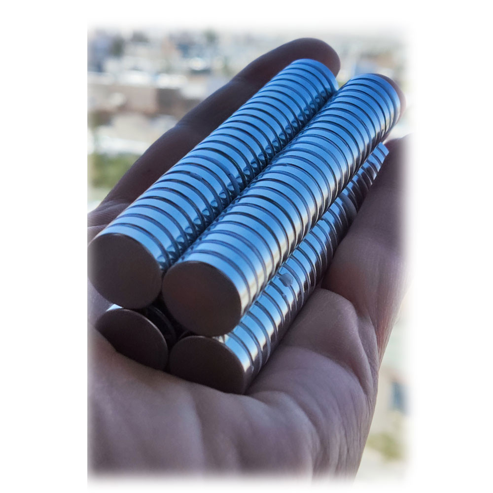 آهن ربا مدل نئودیمیوم دیسک کد D15x3mm بسته 4 عددی
