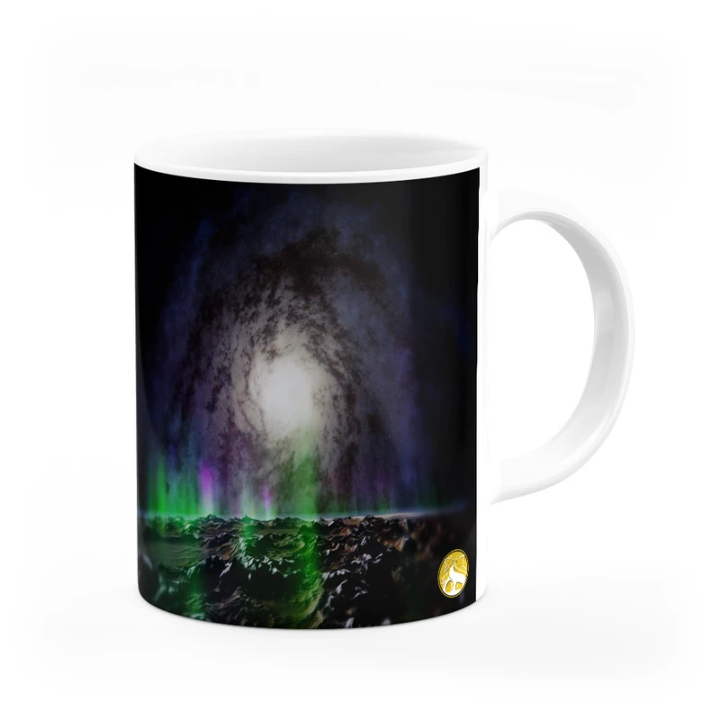 ماگ هومرو طرح گلکسی کهکشان مدل MG8687