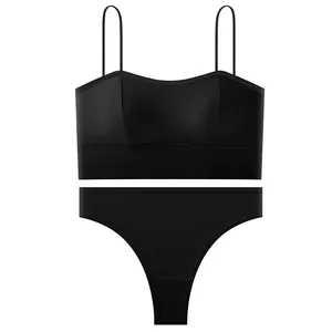 ست نیم تنه و شورت ورزشی زنانه مدل لندی اسپرت پشت باز کد B919