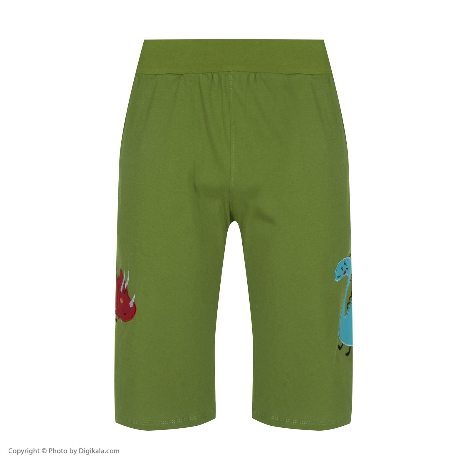 ست تی شرت و شلوارک راحتی مردانه مادر مدل 2041110-74 - - 32