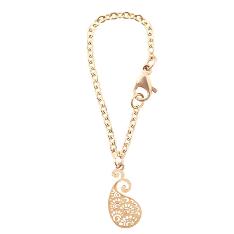 آویز ساعت زنانه طرح قطره کد 690